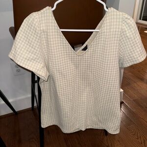 Ann Taylor V-Neck Women's Blouse
